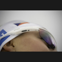 KIVANO 03: Sportovní hudební brýle s bílým tělem a fotochromatickými skly