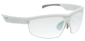 KIVANO 03: Sportovní hudební brýle s bílým tělem a fotochromatickými skly